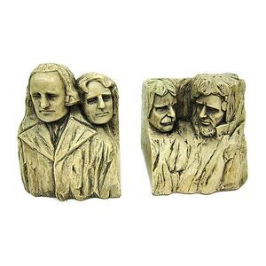 Historical Wonders Mount Rushmore Bookends